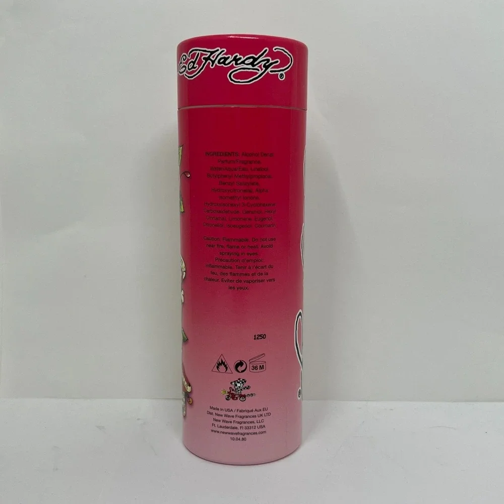 Ed Hardy Eau De Perfum Natural Spray for men 1.7 oz Christian Audigier VTG NEW‎